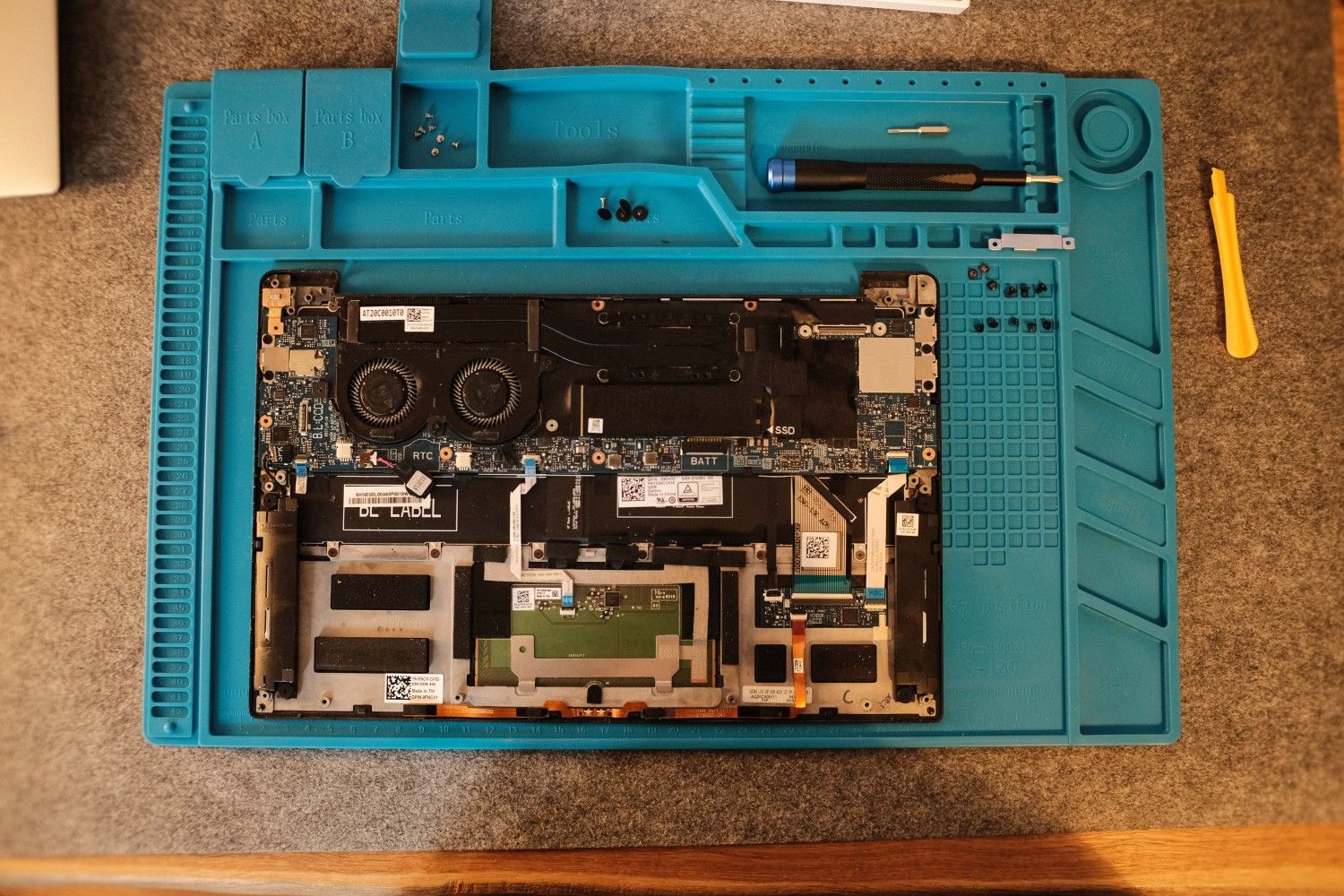 Display okay, backlight not